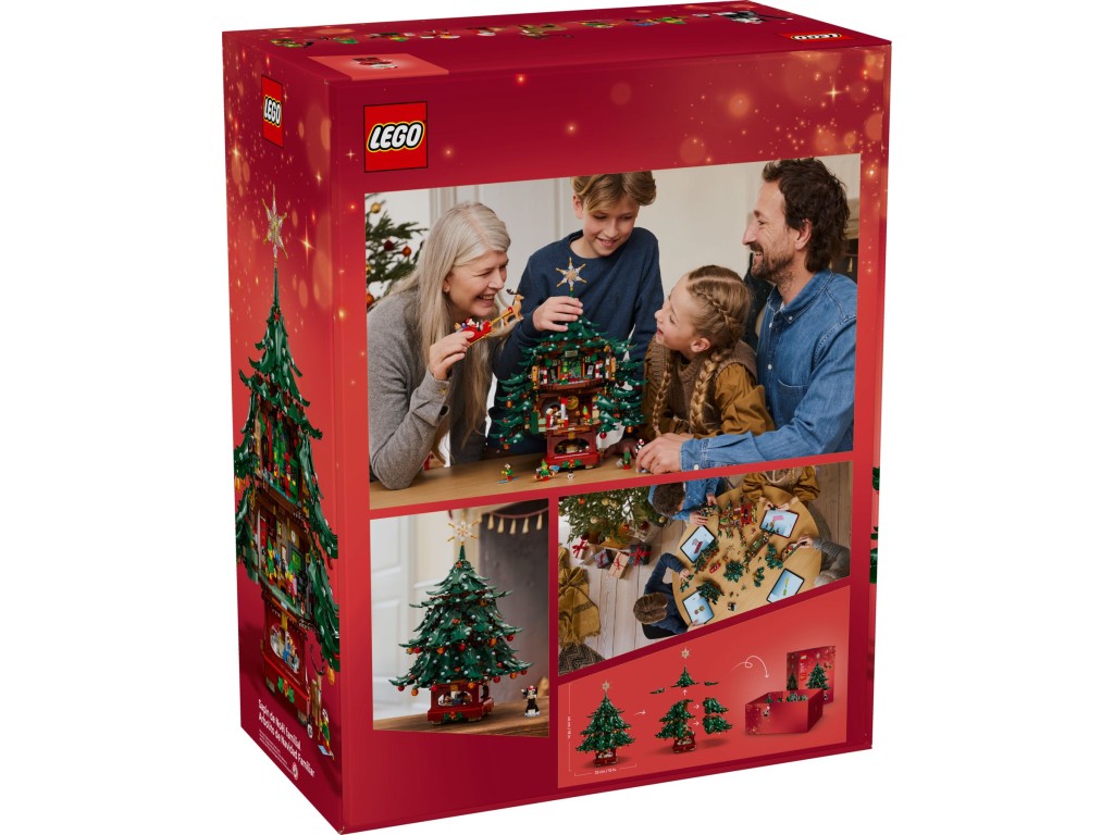 41843 LEGO Украшение рождественской елки всей семьей