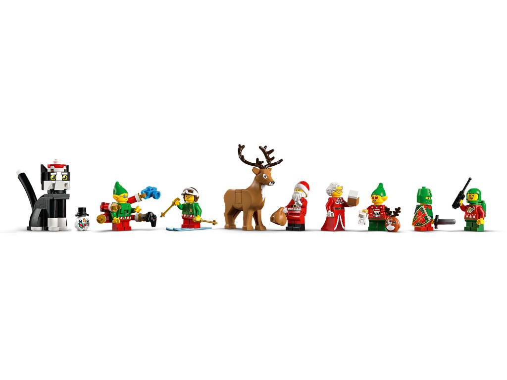 41843 LEGO Украшение рождественской елки всей семьей