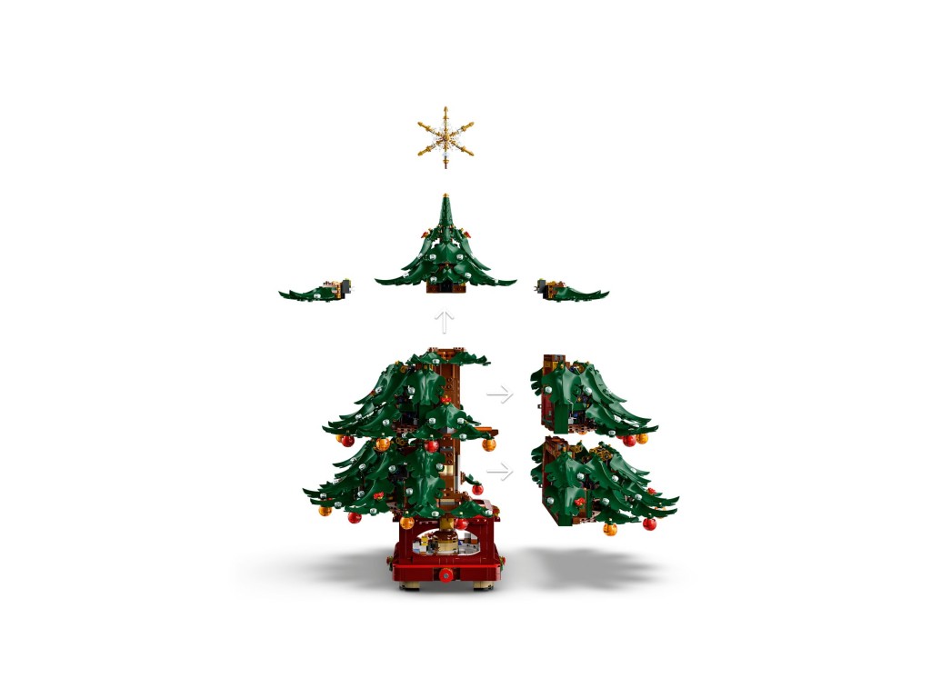 41843 LEGO Украшение рождественской елки всей семьей