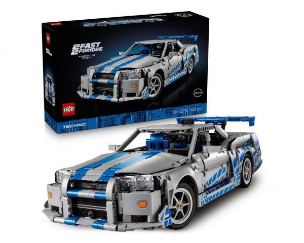 42210 LEGO Technic Форсаж Nissan Skyline GT-R (R34)