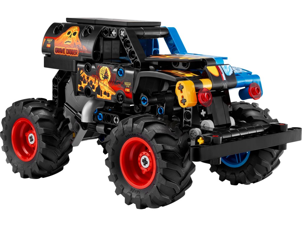 42219 LEGO Technic Monster Jam Grave Digger Огонь и лед