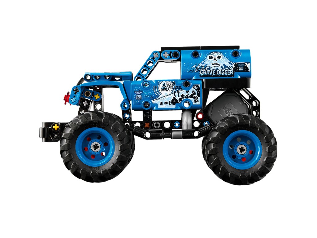 42219 LEGO Technic Monster Jam Grave Digger Огонь и лед