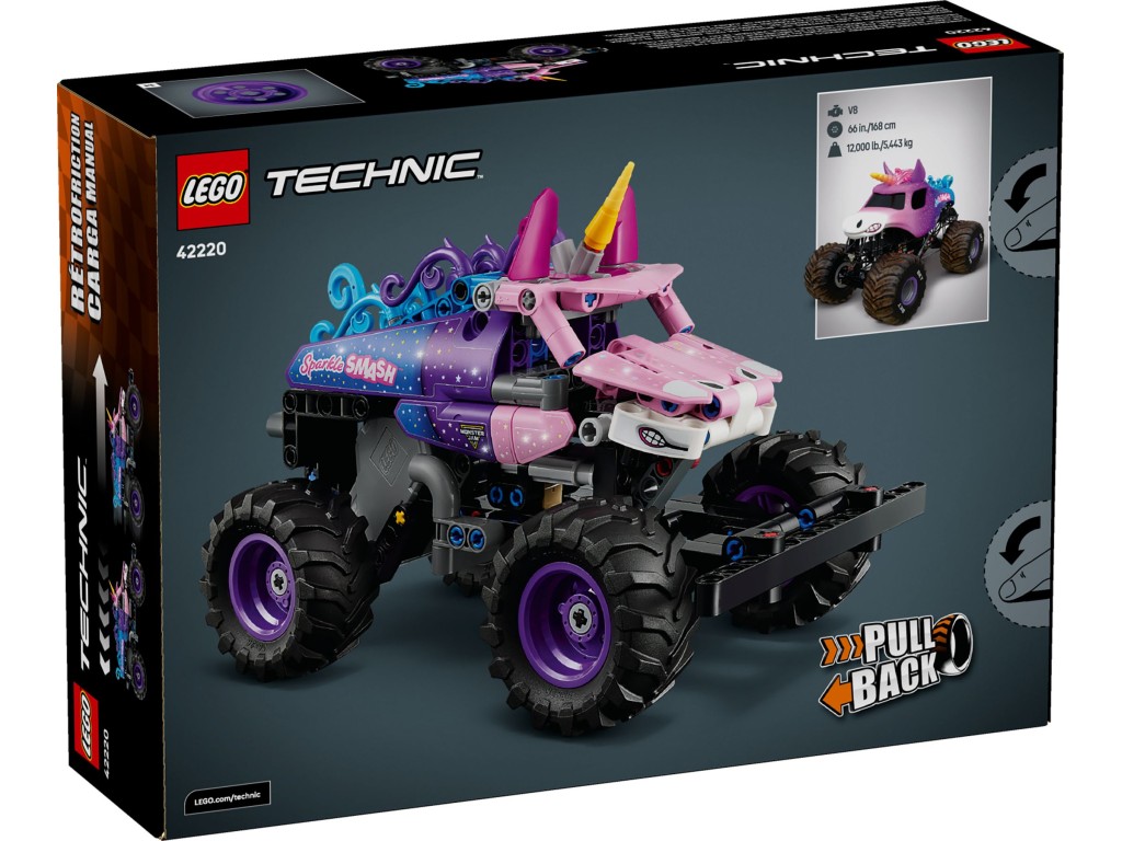 42220 LEGO Technic Monster Jam Sparkle Smash Pull-Back