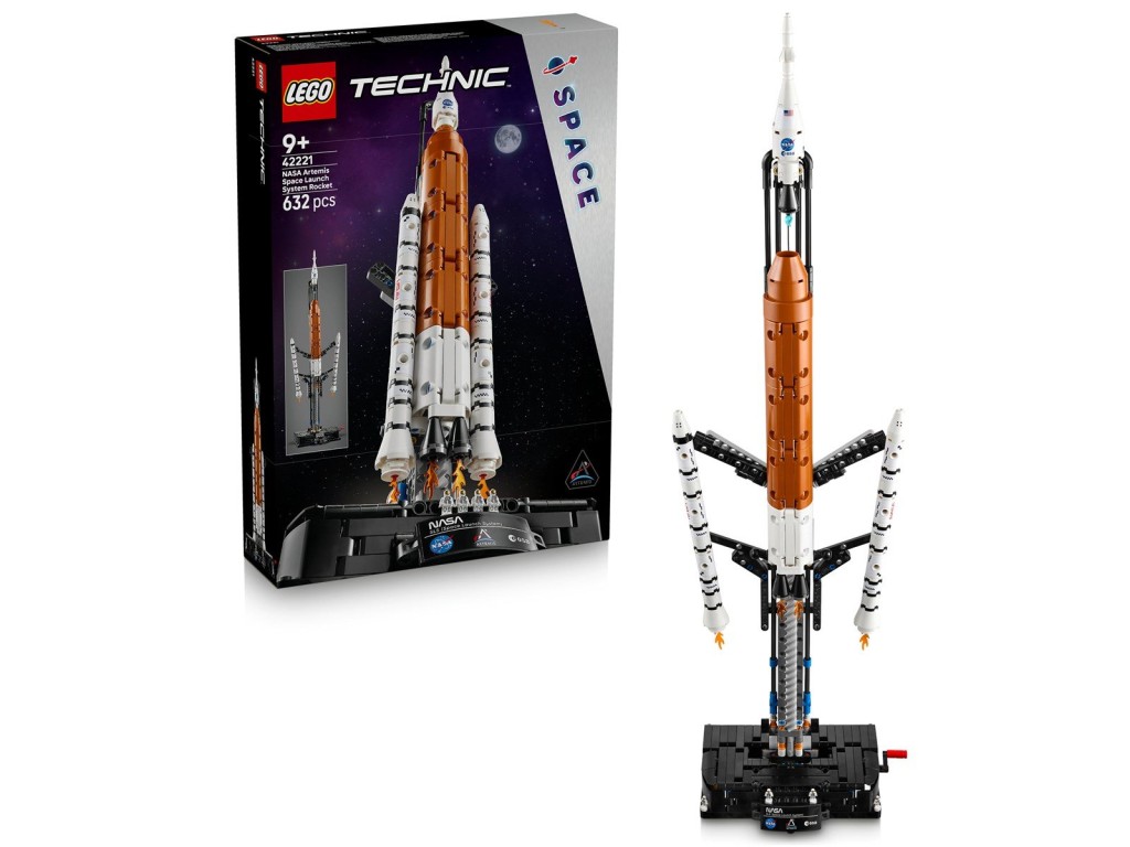 42221 LEGO Technic Ракета-носитель NASA Artemis Space Launch System 42221 LEGO Technic Ракета-носитель NASA Artemis Space Launch System