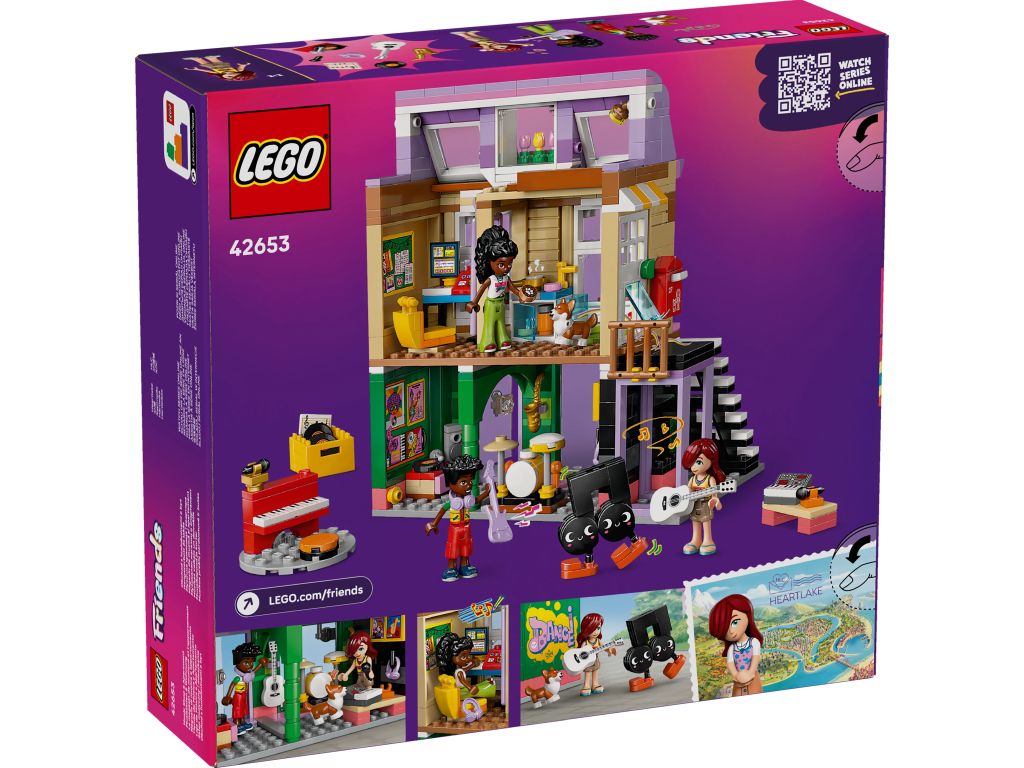 42653 LEGO Friends Музыкальный магазин и квартира