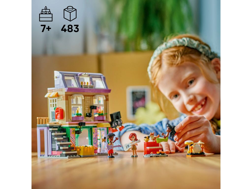 42653 LEGO Friends Музыкальный магазин и квартира