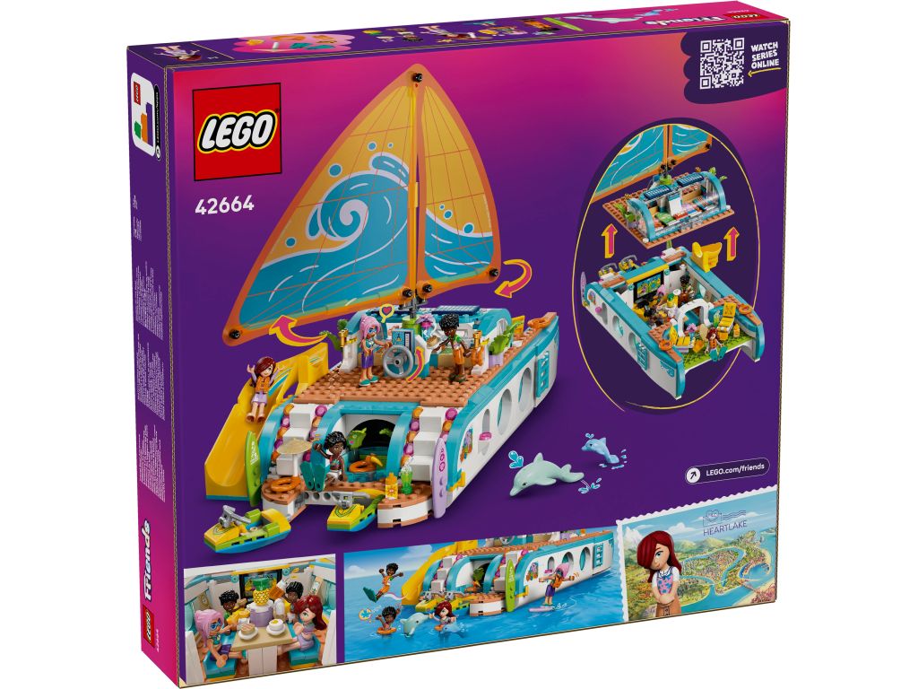 42664 LEGO Friends Приключения на туристической лодке