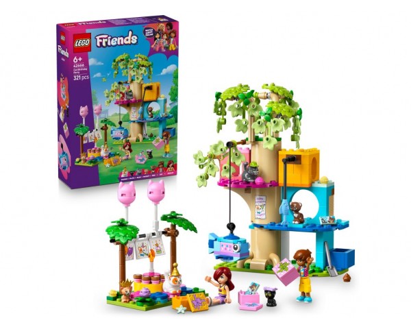 42666 LEGO Friends День рождения кота и дом на дереве
