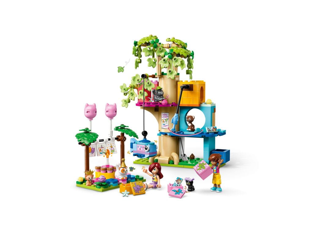 42666 LEGO Friends День рождения кота и дом на дереве