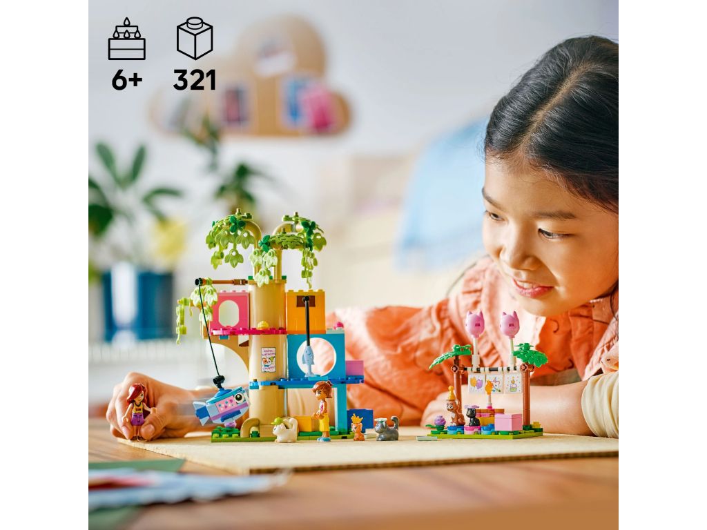 42666 LEGO Friends День рождения кота и дом на дереве
