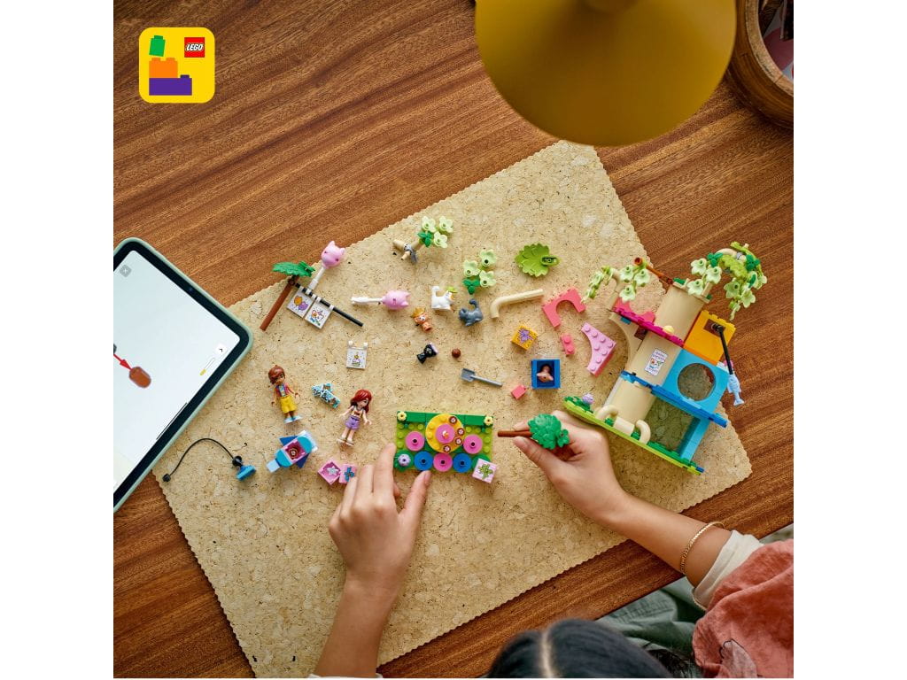 42666 LEGO Friends День рождения кота и дом на дереве