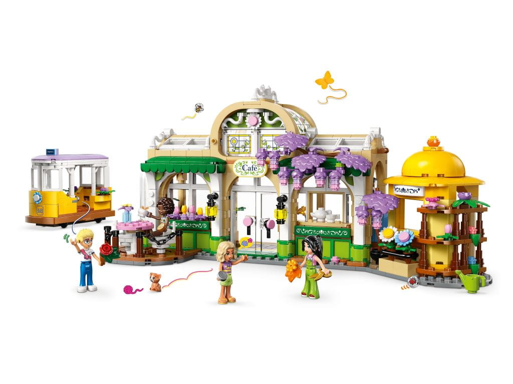 42671 LEGO Friends Кофейня с растениями и цветочный магазин