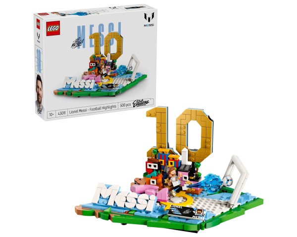 43011 LEGO Editions Лионель Месси — футбольные моменты