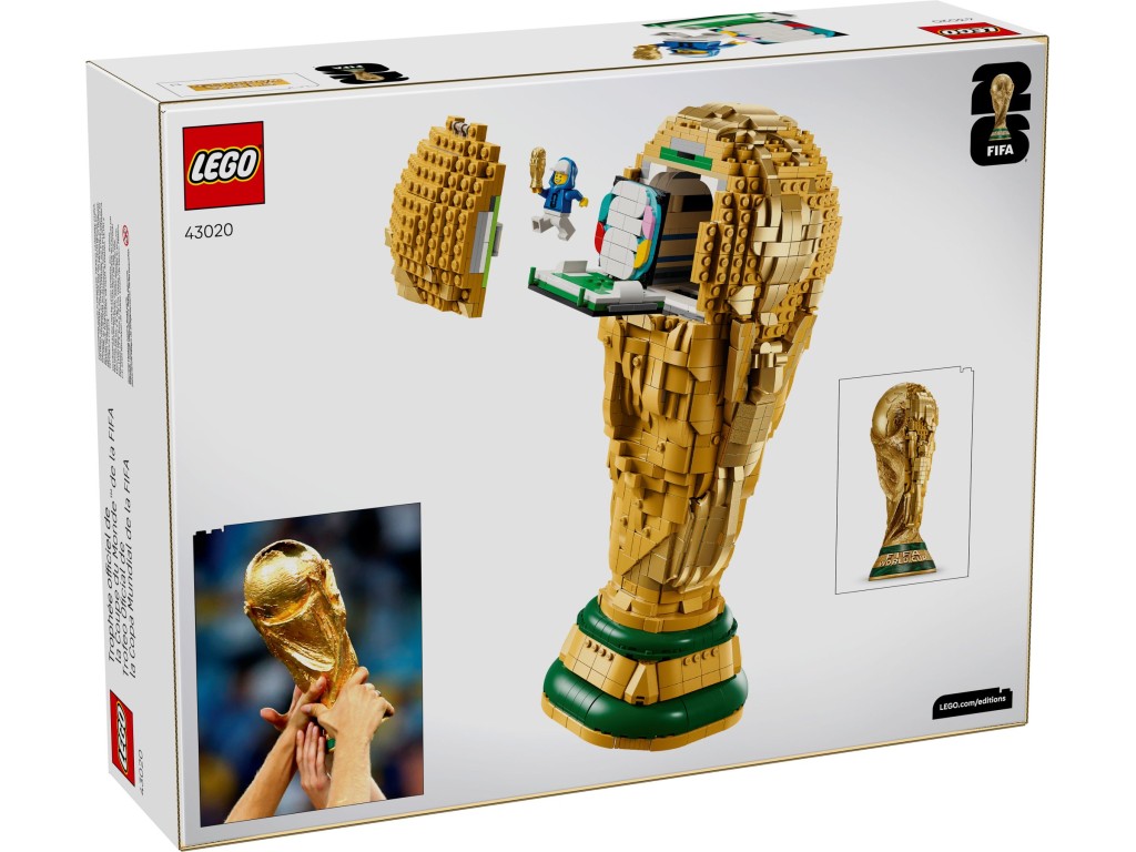 43020 LEGO Официальный трофей чемпионата мира FIFA