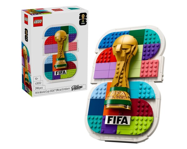 43032 LEGO Editions Официальный логотип Чемпионата мира по футболу 2026