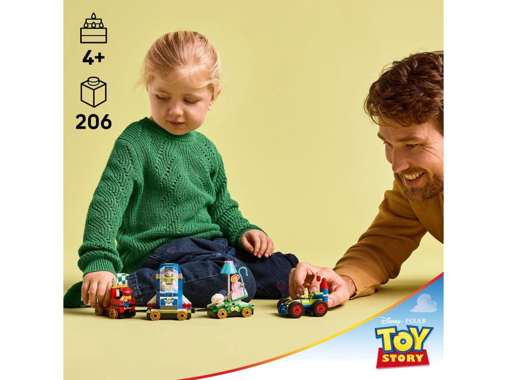 43264 LEGO Disney История игрушек: Праздничный поезд и радиоуправляемая машинка