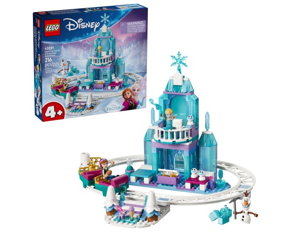 43281 LEGO Disney Ледяной замок Эльзы и приключение на снежных горках