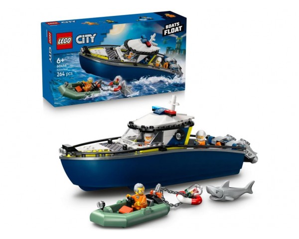 60456 LEGO City Полицейская погоня на лодке