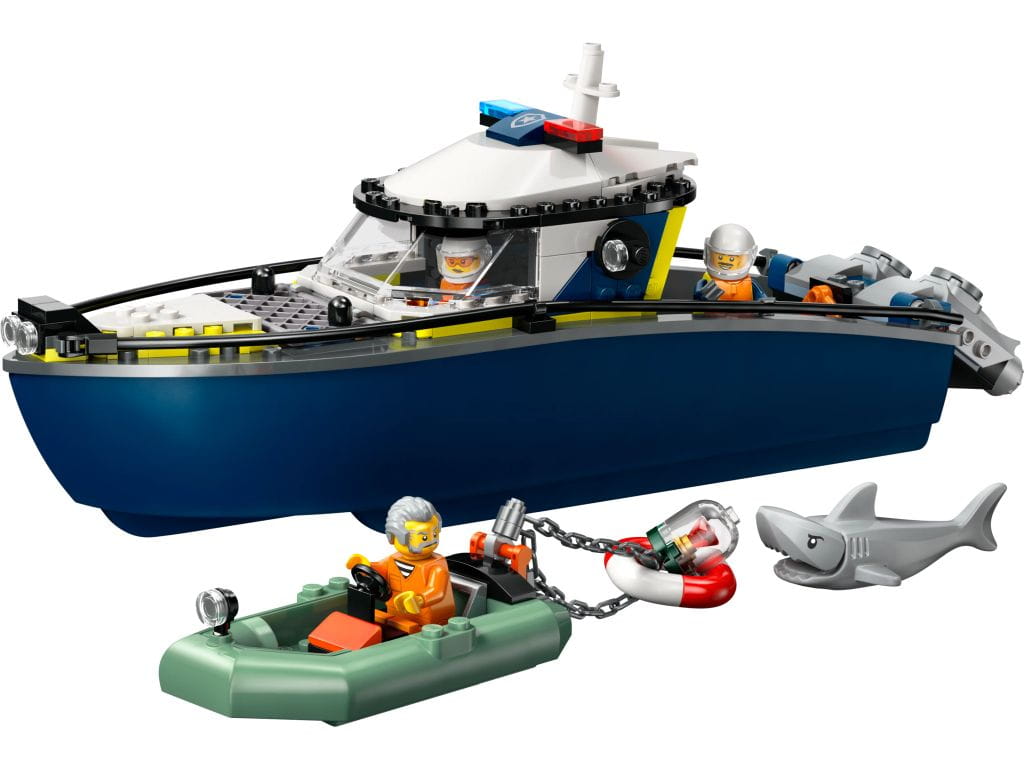 60456 LEGO City Полицейская погоня на лодке