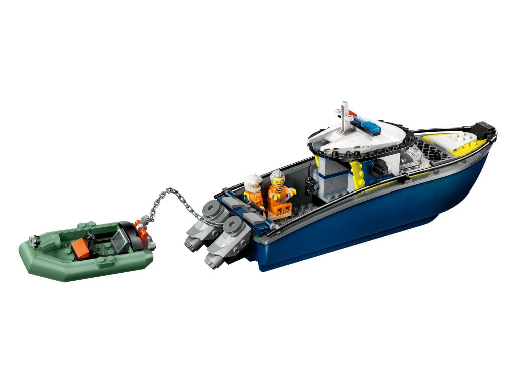 60456 LEGO City Полицейская погоня на лодке