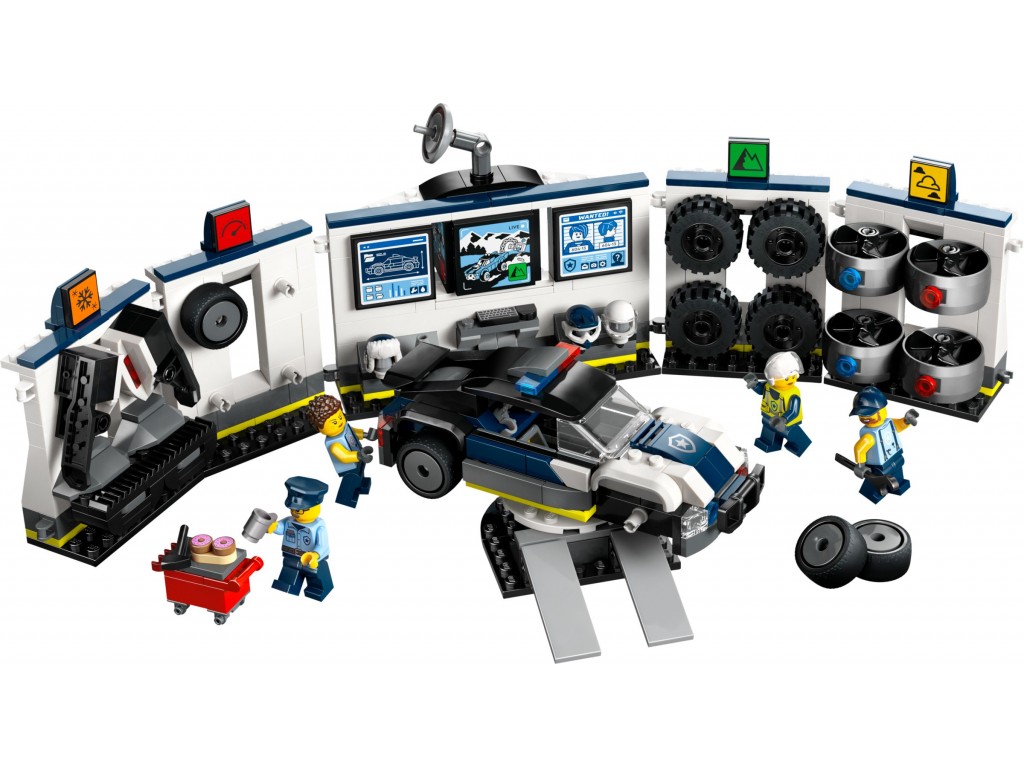 60457 LEGO City Гараж для полицейской машины