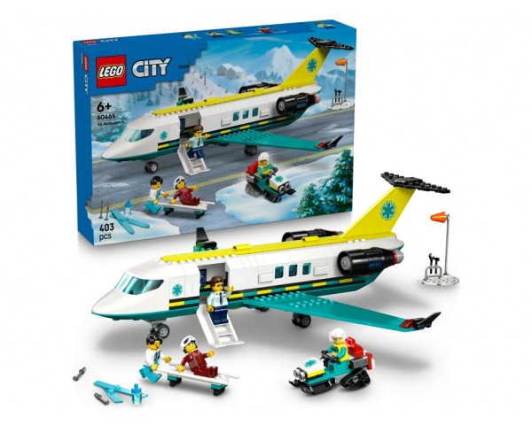 60465 LEGO City Самолет скорой помощи