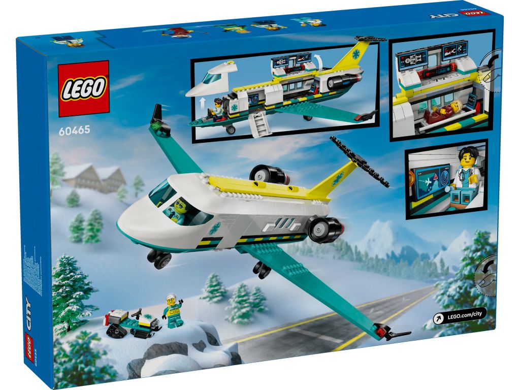 60465 LEGO City Самолет скорой помощи