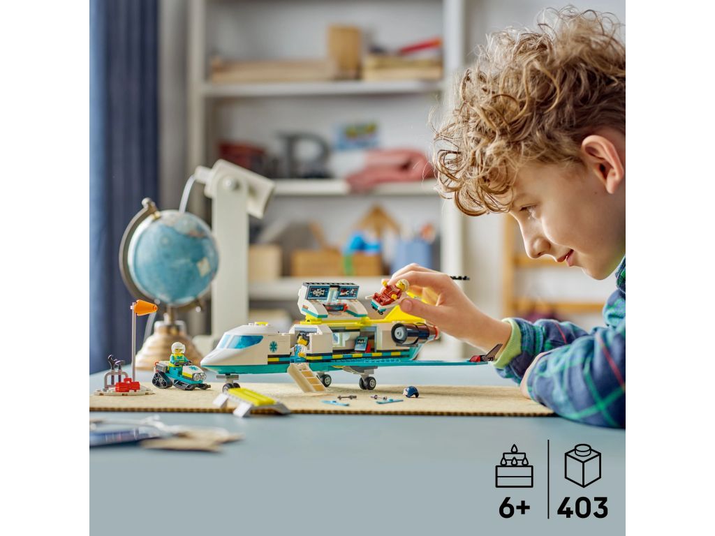 60465 LEGO City Самолет скорой помощи
