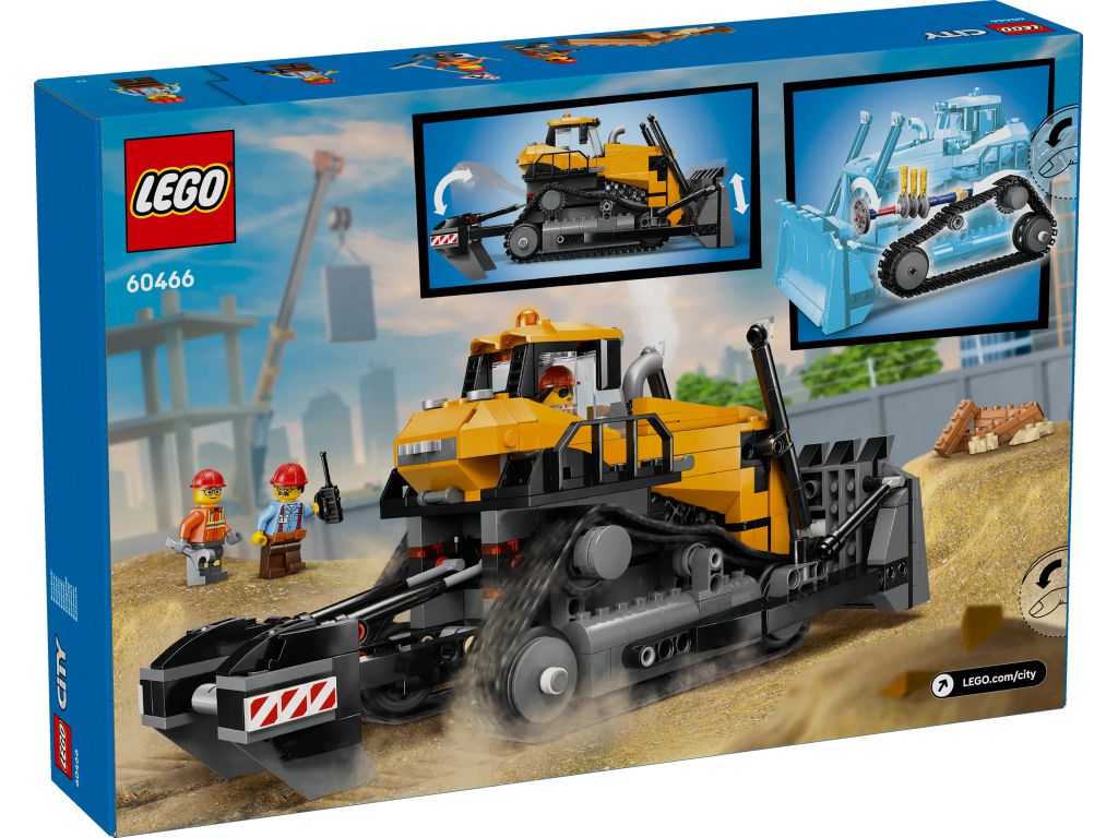 60466 LEGO City Желтый бульдозер