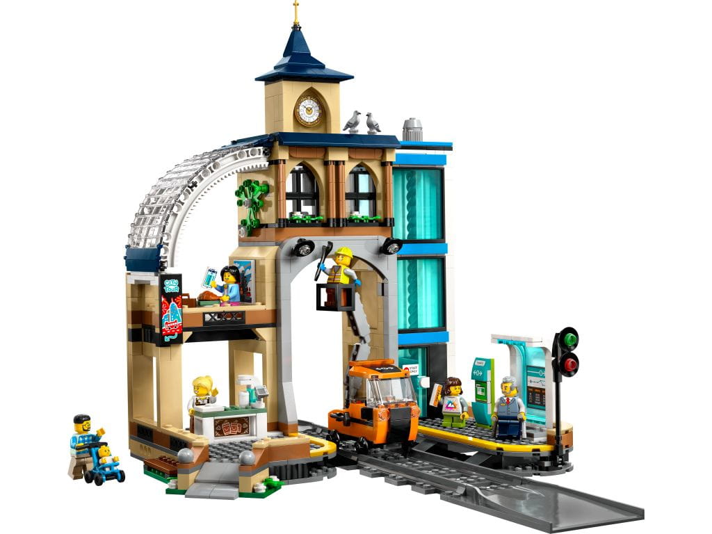 60469 LEGO City Центральный железнодорожный вокзал