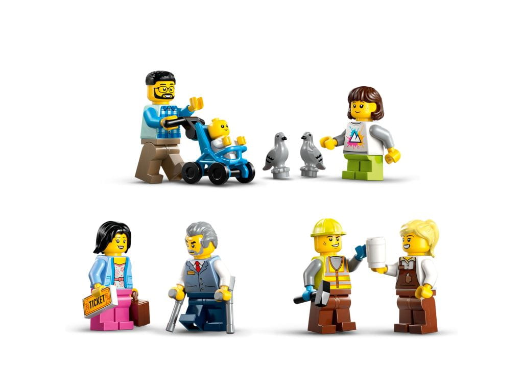 60469 LEGO City Центральный железнодорожный вокзал
