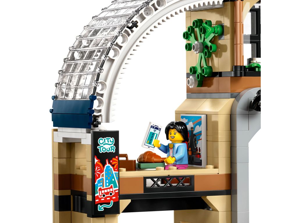 60469 LEGO City Центральный железнодорожный вокзал