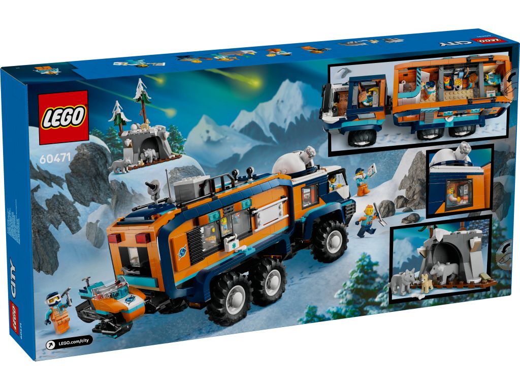 60471 LEGO City Грузовик для научной лаборатории Arctic Explorer