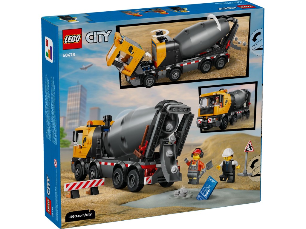 60478 LEGO City Бетономешалка