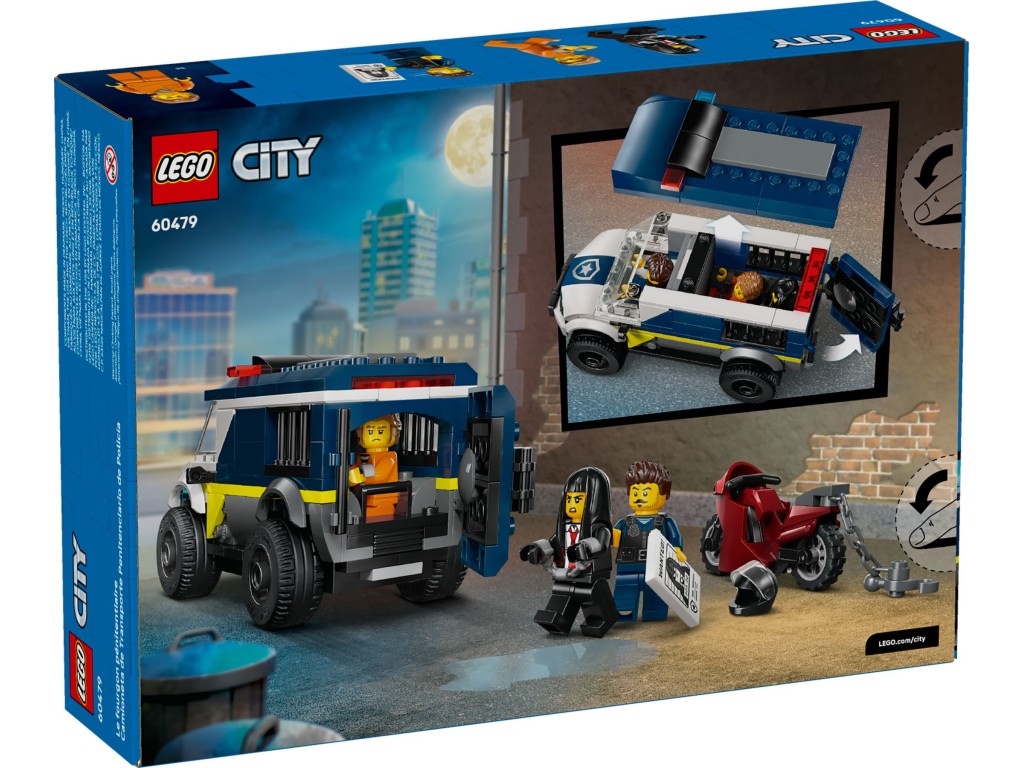 60479 LEGO City Полицейский фургон для перевозки заключенных