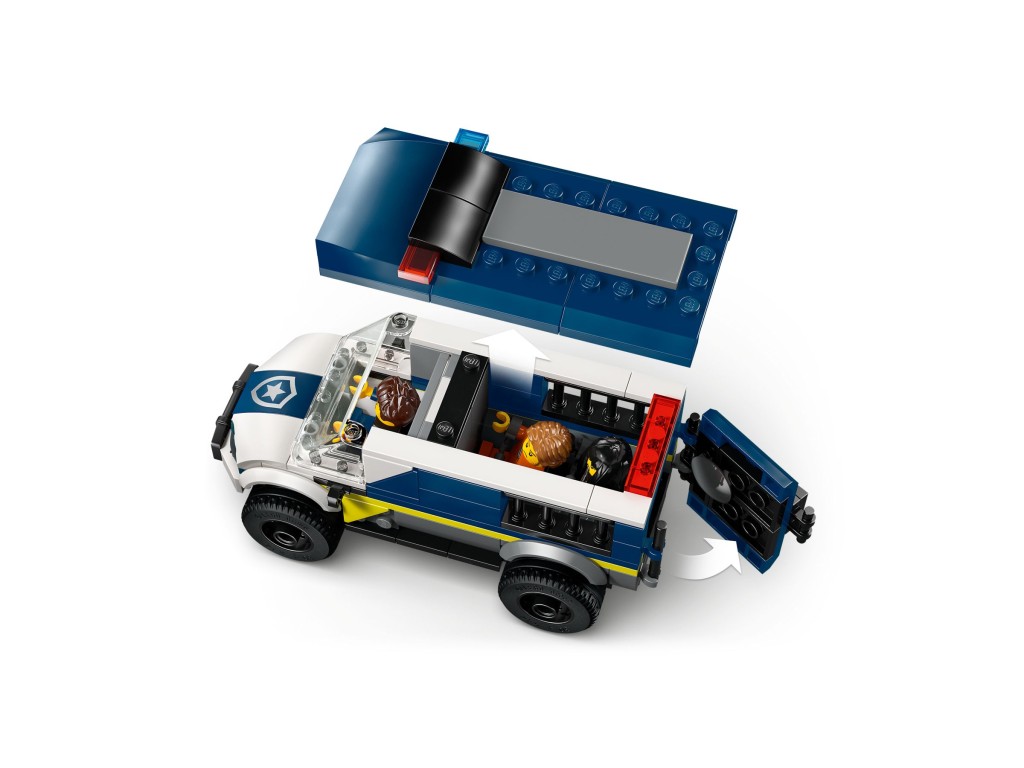 60479 LEGO City Полицейский фургон для перевозки заключенных