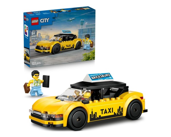 60487 LEGO City Желтое Такси