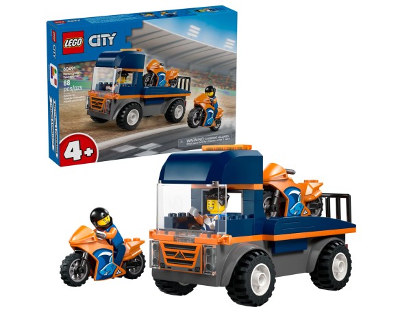 60491 LEGO City Мотоциклетный транспортер