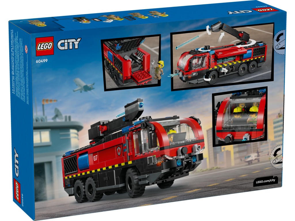 60499 LEGO City Пожарная машина аэропорта