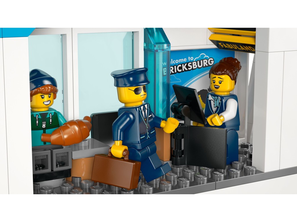 60502 LEGO City Аэропорт с самолетом