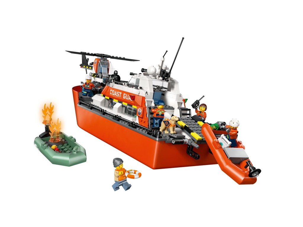 60504 LEGO City Спасательный катер и вертолет береговой охраны