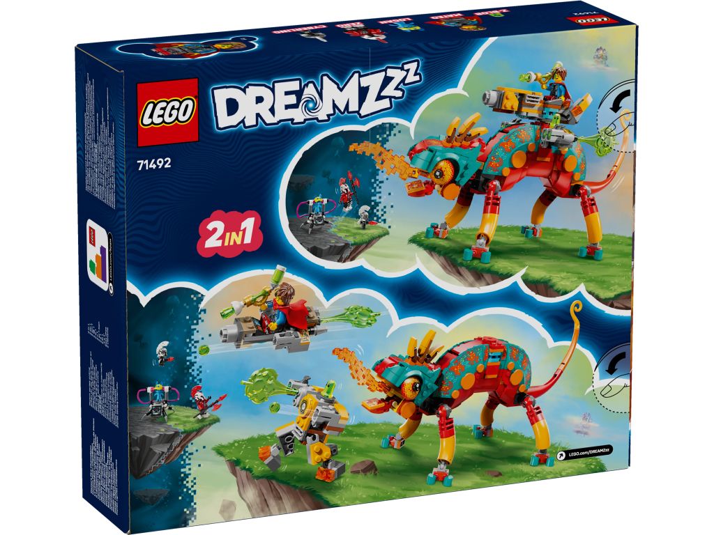 71492 LEGO DREAMZzz Огненный хамелеон Матео