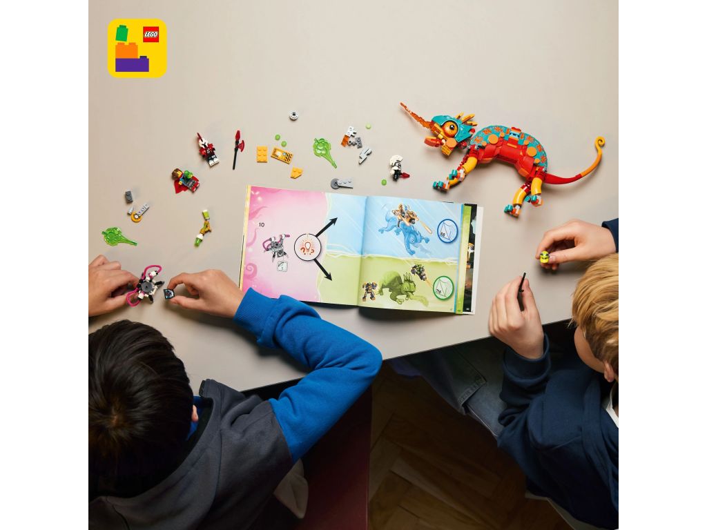 71492 LEGO DREAMZzz Огненный хамелеон Матео