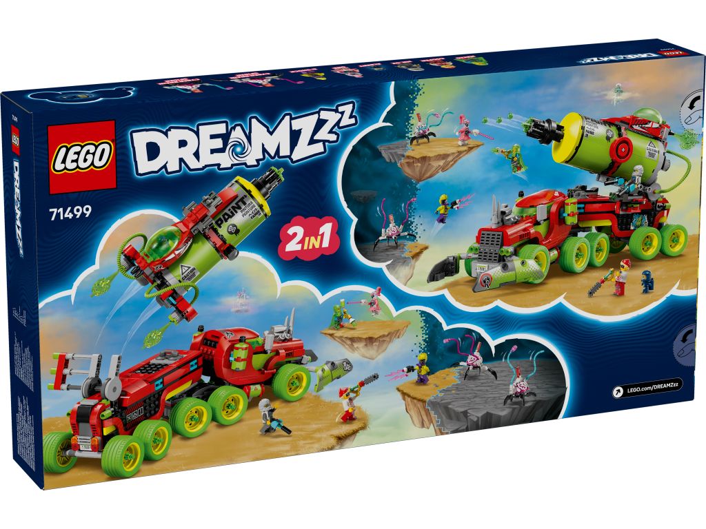 71499 LEGO DREAMZzz Грузовик Матео с аэрозольной краской