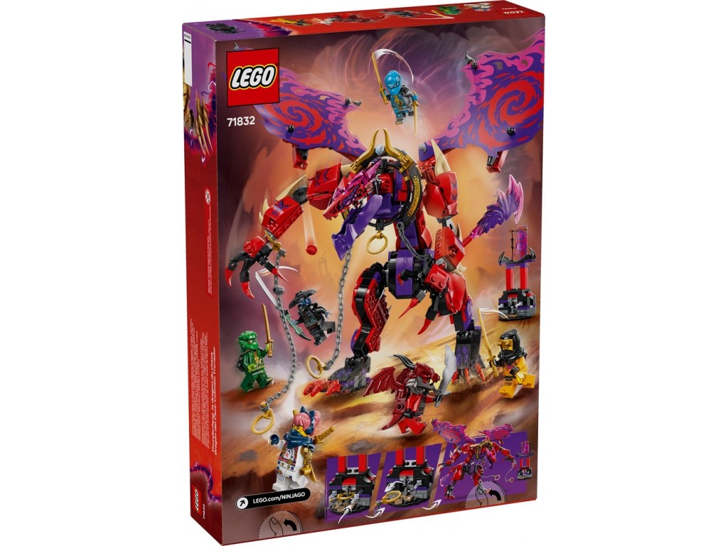 71832 Lego Ninjago Громовой Дракон Хаоса