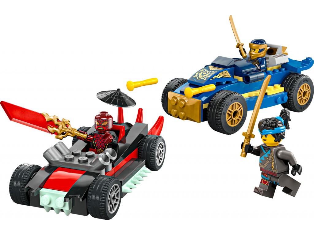 71840 LEGO Ninjago Гоночная дуэль Роуг против Дрикс