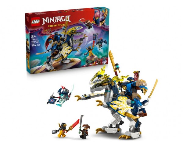 71843 LEGO Ninjago Роуг, механический наездник на драконе