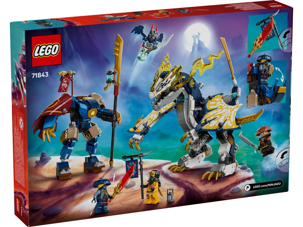 71843 LEGO Ninjago Роуг, механический наездник на драконе