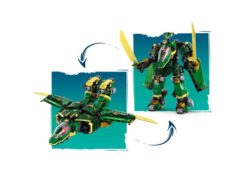 71845 LEGO Ninjago Реактивный мех Ллойда