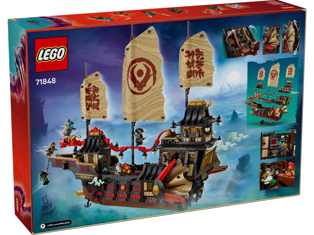71848 LEGO Ninjago Корабль Temple Bounty